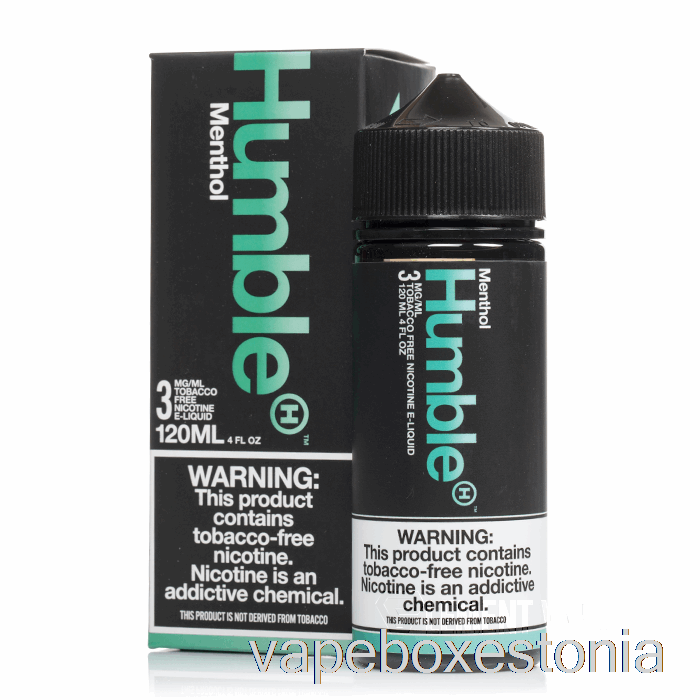 Vape Box Estonia Menthol - Humble Juice Co. - 120 Ml 3 Mg